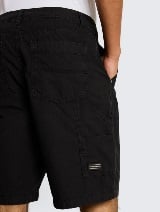 Pantaloni scurţi, loose fit - Negru_5897616