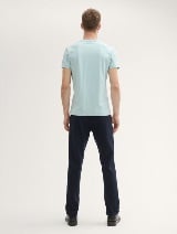 Pantaloni chino slim de călătorie - Albastru_218809