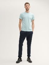 Pantaloni chino slim de călătorie - Albastru_218809