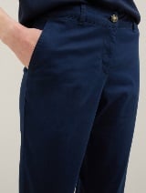 Pantaloni chino slim - Albastru_9776772