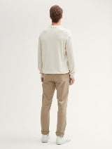 Pantaloni chino slim de călătorie - Maro_6166160