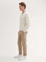 Pantaloni chino slim de călătorie - Maro_6166160