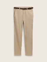 Pantaloni chino slim de călătorie - Maro_6166160