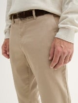 Pantaloni chino slim de călătorie - Maro_6166160