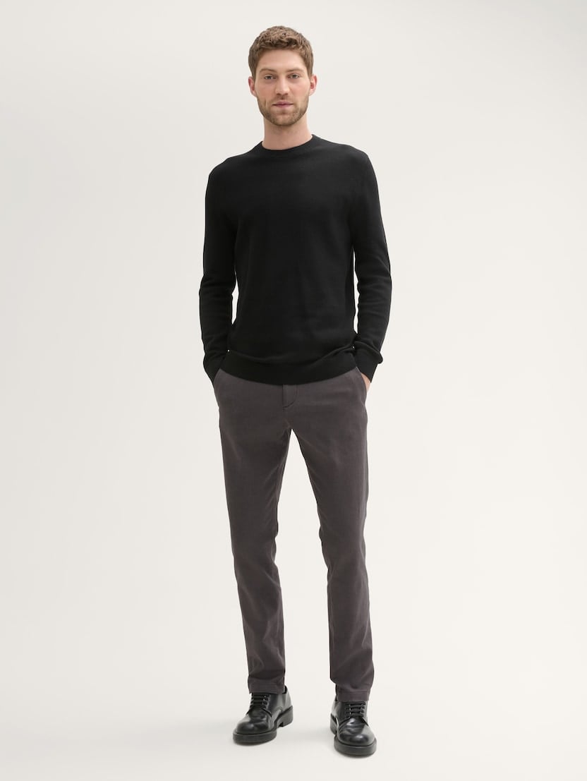 Pantaloni chino slim de călătorie - Model-Mai multe culori-1037547-36160-16