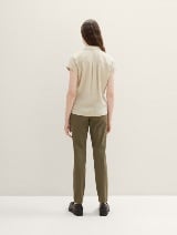 Pantaloni chino slim - Verde_9683343