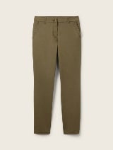 Pantaloni chino slim - Verde_9683343