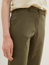 Pantaloni chino slim - Verde_9683343