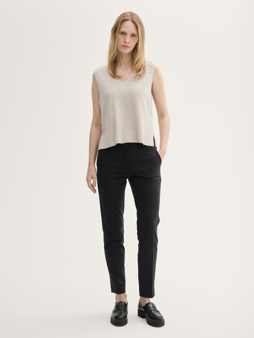 Pantaloni Mia slim - Negru-1044864-14482-16