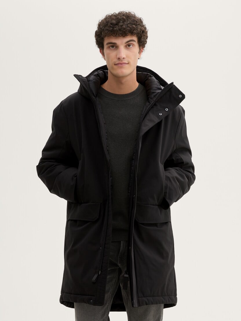 Jachetă parka cu glugă - Negru-1041349-29999-16