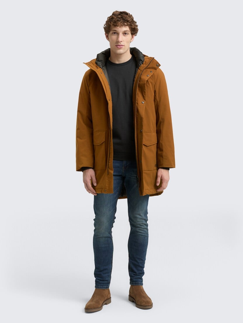 Parka s kapuljačom - Smeđa_5264933