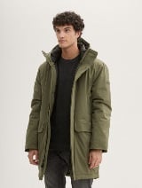 Jachetă parka cu glugă - Verde_9767948