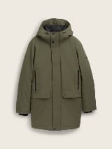 Jachetă parka cu glugă - Verde_9767948