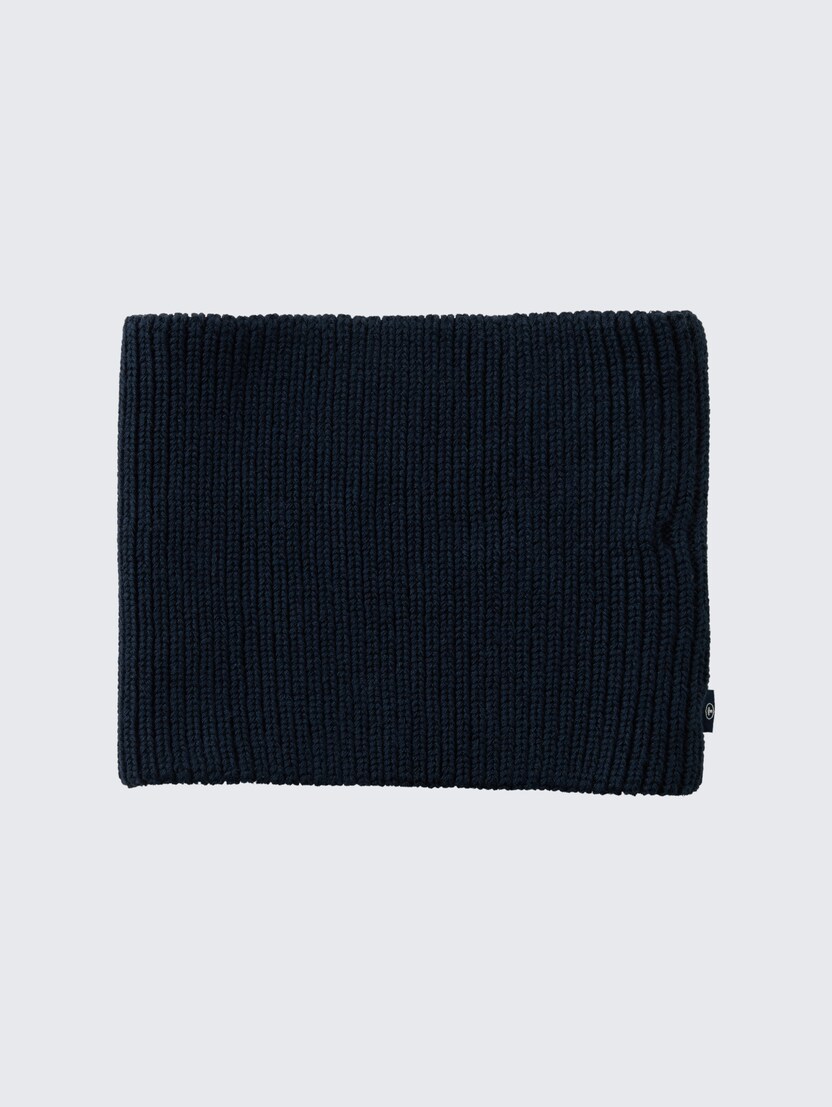 Pleten loop šal - Modra_7328242