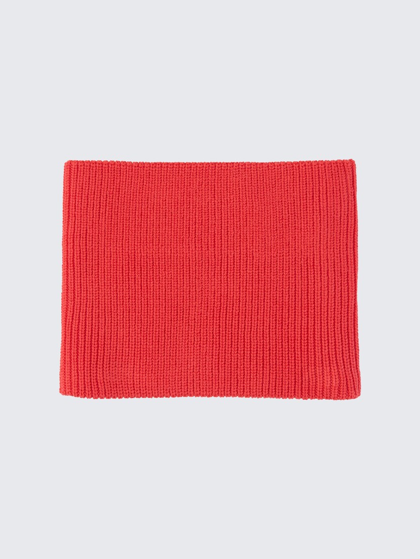 Pleten loop šal - Rdeča_3175910