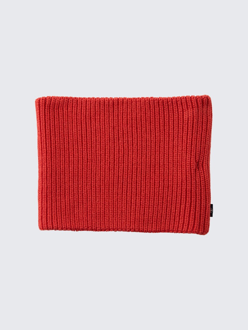 Pleten loop šal - Rdeča_7437698