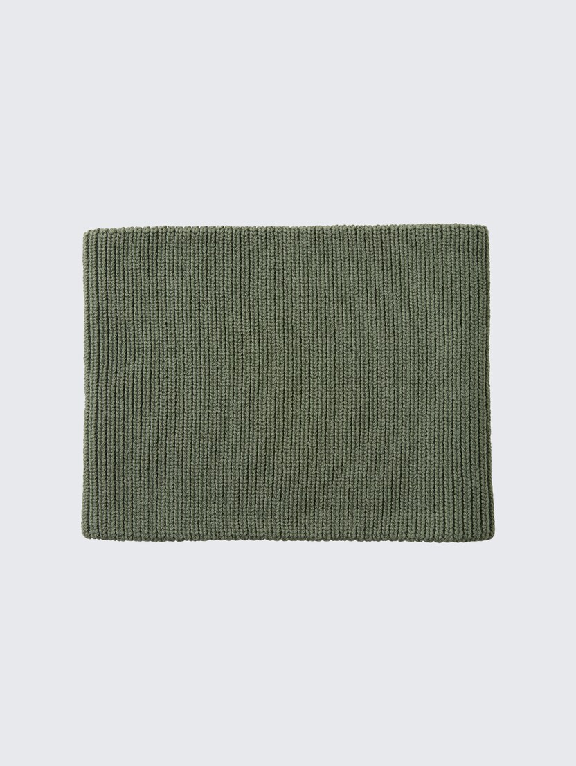 Pleten loop šal - Zelena_7174580