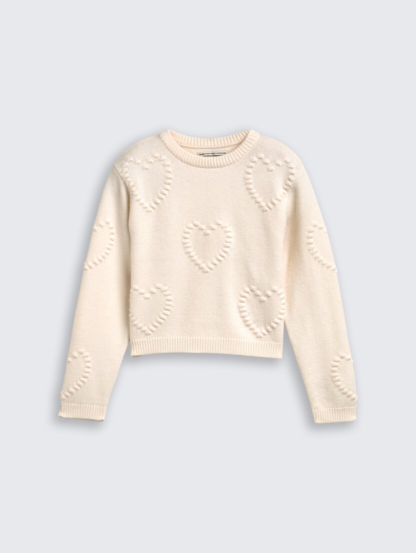 Pleteni pulover - Bijela_2908123