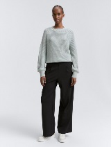 Pleteni pulover - Plava_6118223