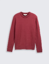 Pleteni džemper - Crvena_3414459