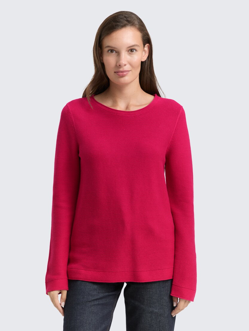 Pulover tricotat - Roz_1589987