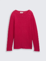 Pulover tricotat - Roz_1589987