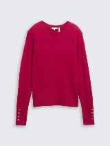 Pleteni pulover - Ružičasta_6338701