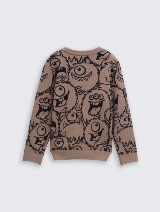 Džemper sa printom po celoj površini - Uzorak/višebojna_8600216