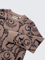 Džemper sa printom po celoj površini - Uzorak/višebojna_8600216