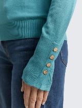 Pleteni pulover - Zelena_4603061