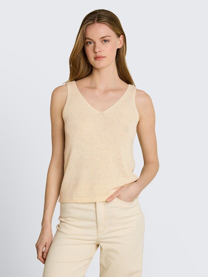 Pleten top - Bela_6287298