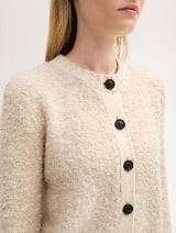 Cardigan tricotat - Bej_2896364