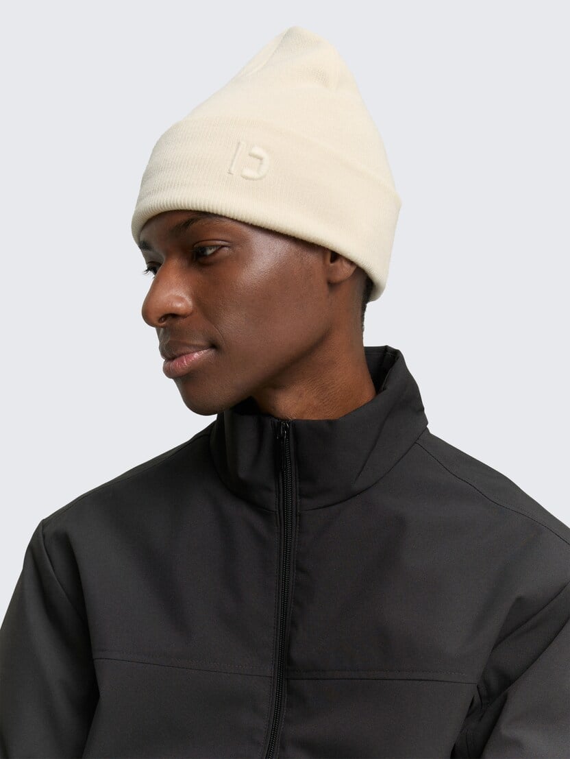 Căciulă tip beanie tricotată - Alb_2240140