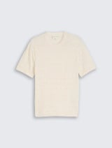 Tricou tricotat - Alb_4482353