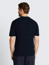 Tricou tricotat - Albastru_7534737