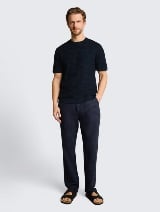 Tricou tricotat - Albastru_7534737