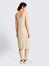 Rochie tricotată - Alb_3750995