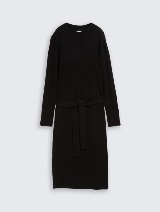 Rochie tricotată - Negru_5928383