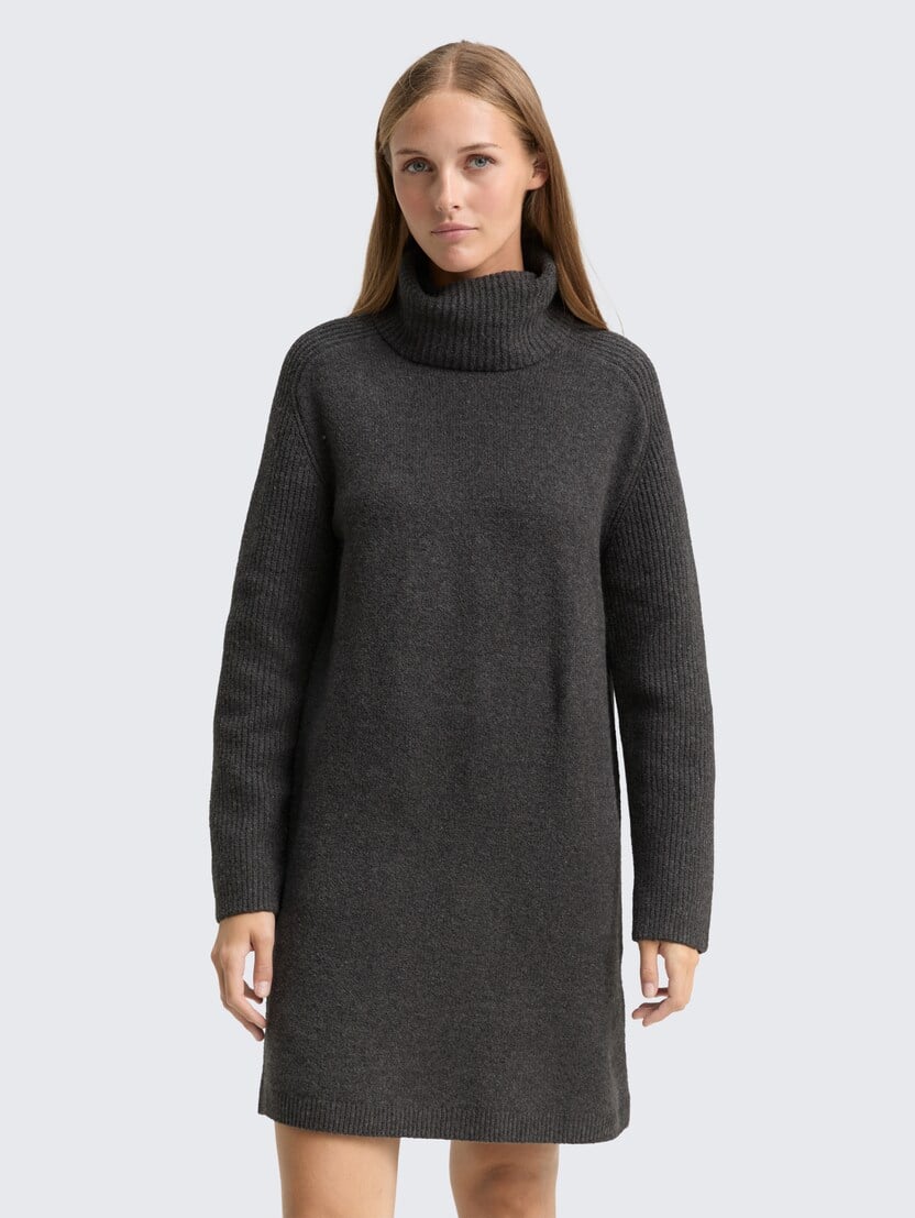 Pletena haljina - Siva-1049064-10522-14