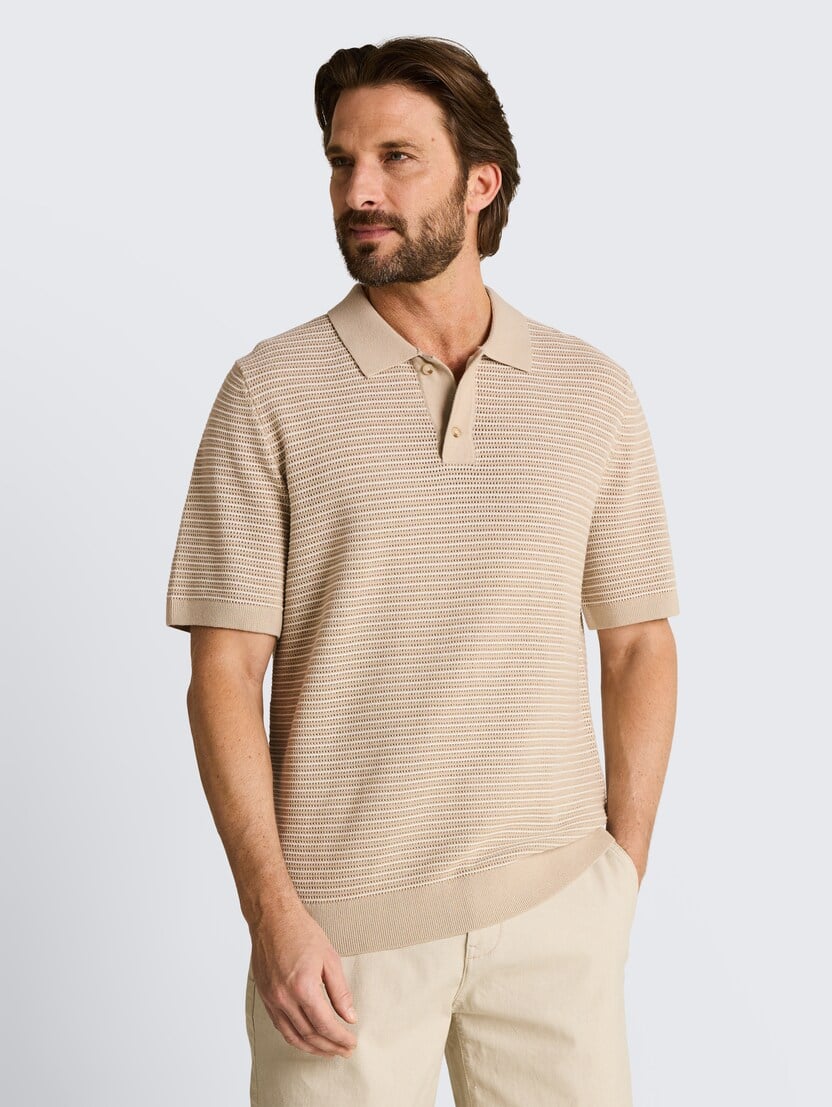 Bluză Polo tricotată - Model-Mai multe culori-1050100-39726-16