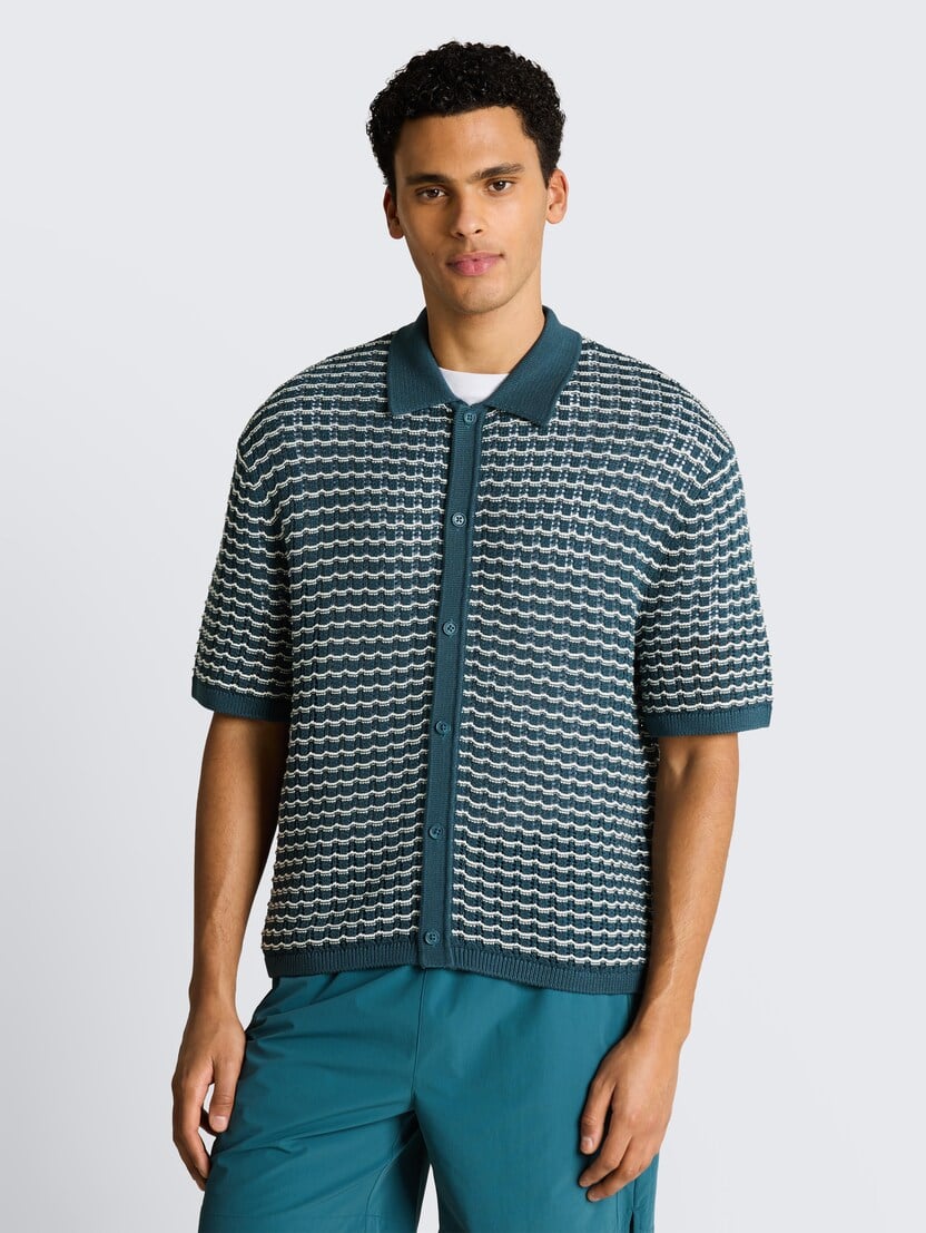 Pletena polo majica - Uzorak/višebojna_5538096