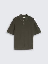 Pletena polo majica - Zelena_5114964