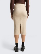 Pletena suknja - Bež_7377924