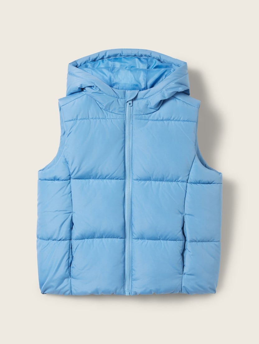 Puffer prsluk - Plava-1042922-11276-15