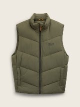 Puffer prsluk - Zelena_6296454