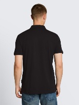 Jersey polo-majica - Crna_7456179