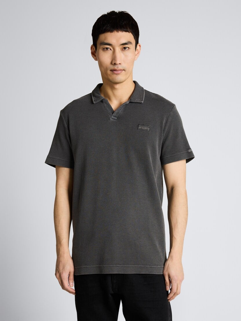 Polo majica s prelivanjem - Siva_6919094