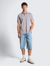 Tricou polo cu detalii - Model/Mai multe culori_1530512
