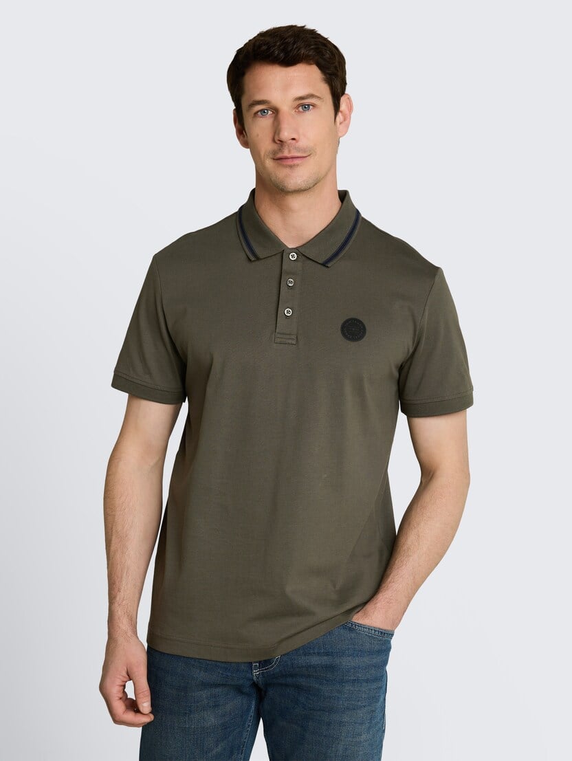 Polo majica sa malim logom - Zelena-1050230-26543-15