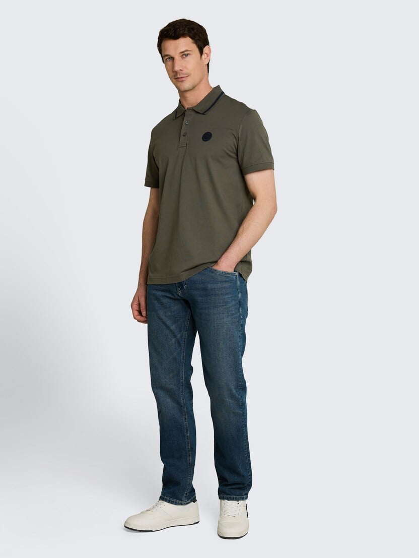Polo majica sa malim logom - Zelena_4087761
